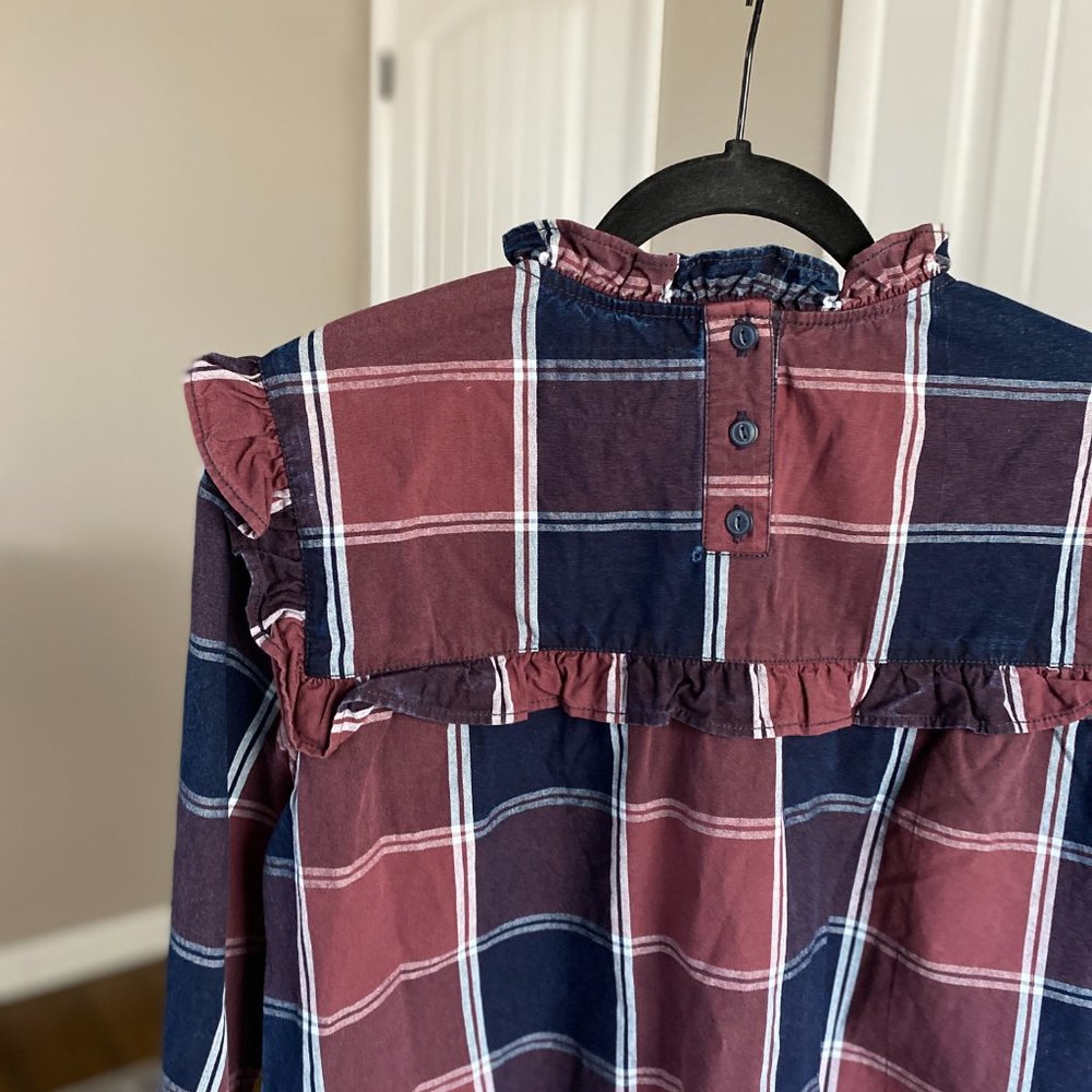 Like NEW | Current/Elliot | Medium Ruffle Top - Picture 7 of 8